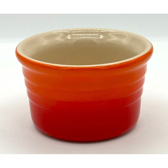 Le Creuset Heritage Stoneware Rectangular Baker Dish (5x7) 10-32 & Ramekin 06.05 - Picture 12 of 16